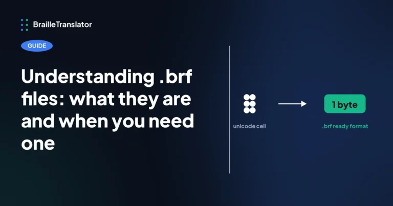 understand brf files