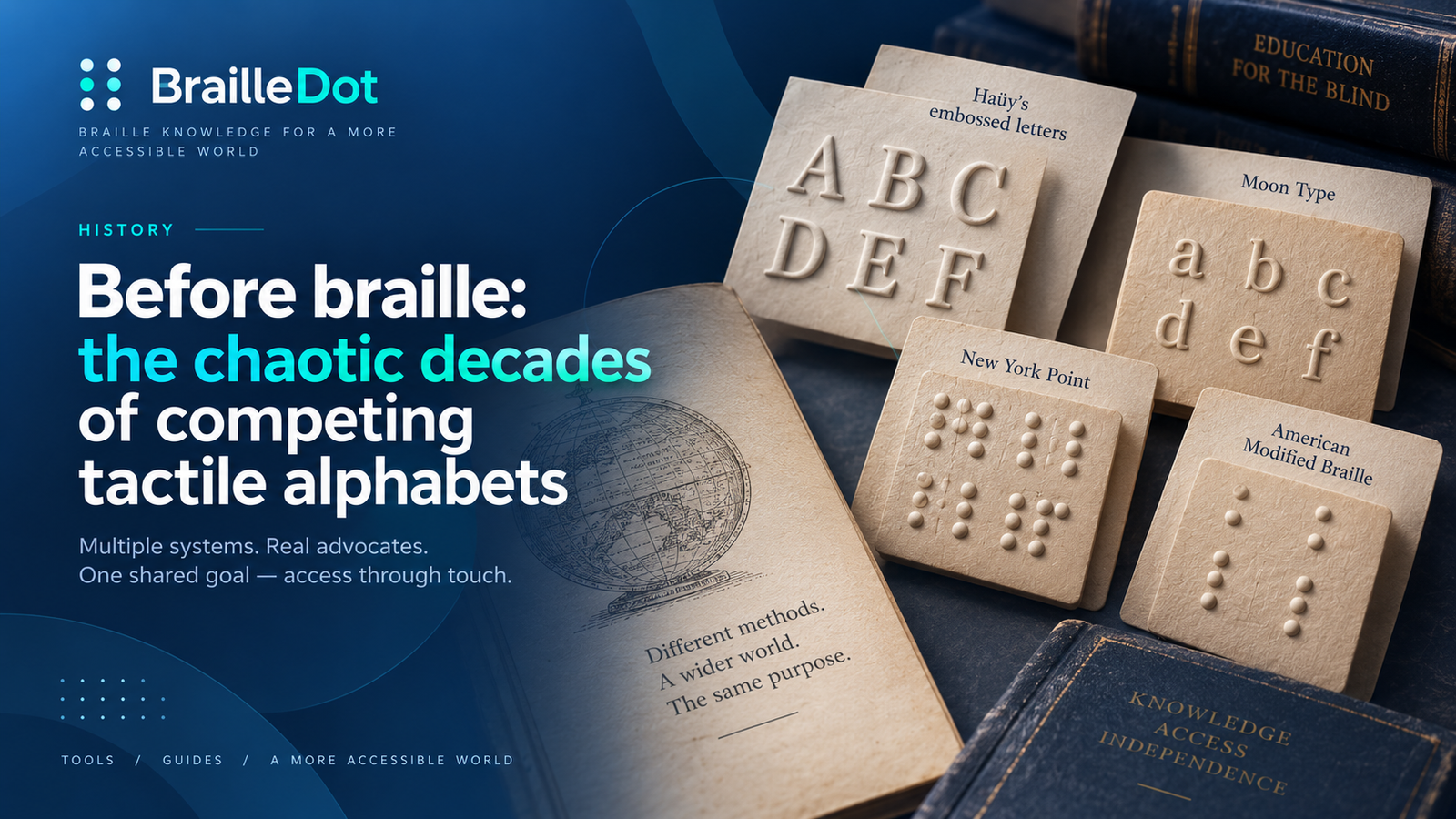Before braille
