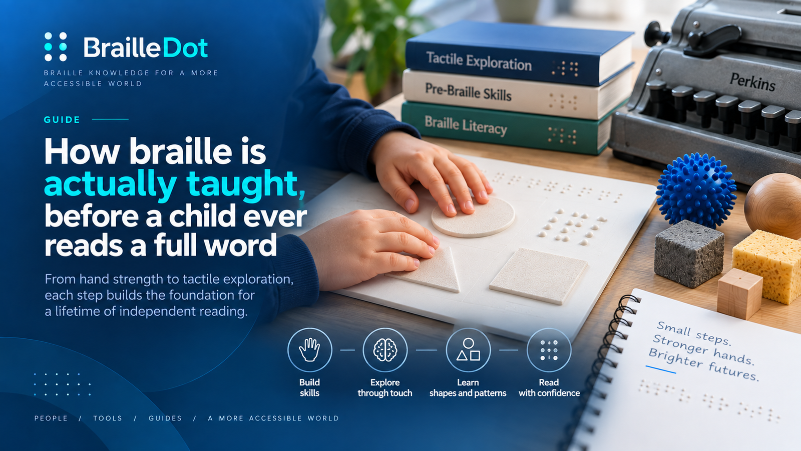 how child learn braille